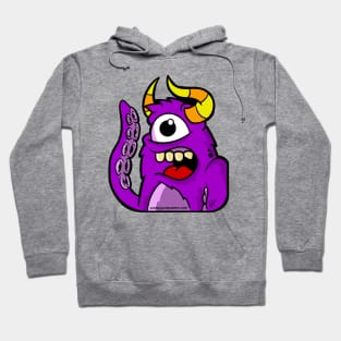 Purple Monster Hoodie